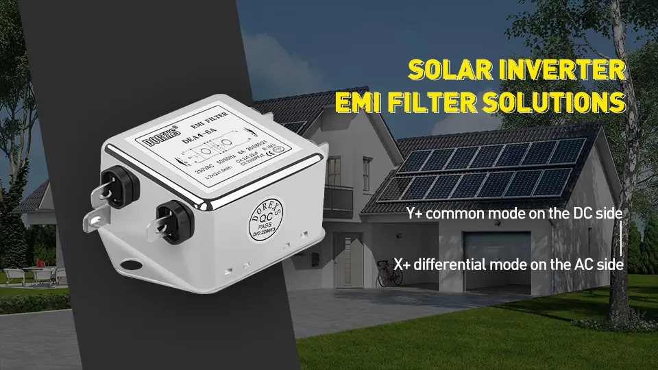 Solar Inverter EMI Filter Solutions | DOREXS Power Line Filters